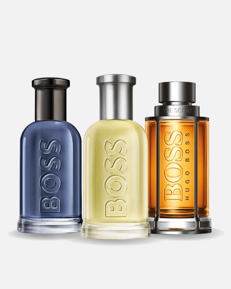 Set di 3 profumi: BOSS THE SCENT, BOSS BOTTLED y BOTTLED INFINITE 100ml