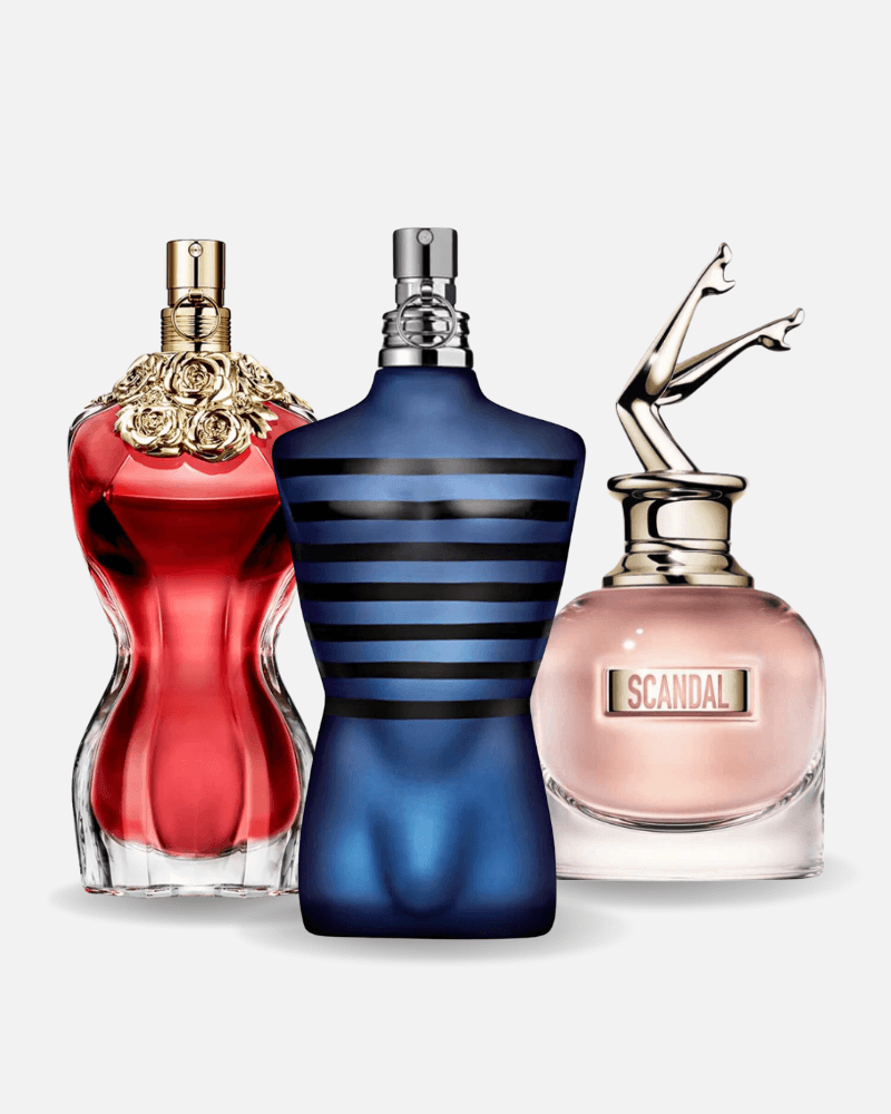 Set di 3 profumi: LA BELLE, ULTRA MALE, Gaultier SCANDAL 100ml