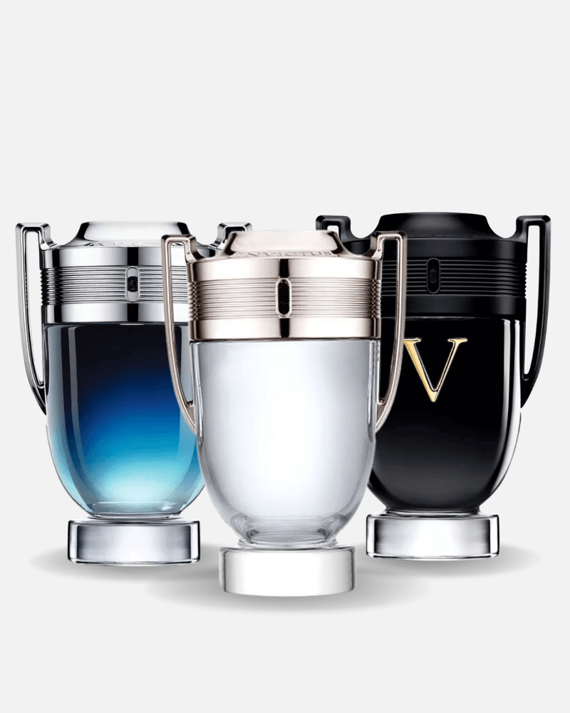 Set di 3 profumi: Paco Rabanne: INVICTUS LEGEND, INVICTUS e INVICTUS VICTORY 100ml